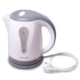 Електричний чайник Kamille 1715A пластиковий (білий з сірим)