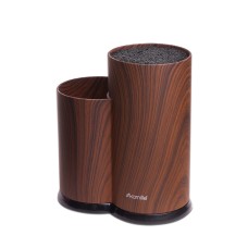 Підставка для ножів та кухонних приладів Kamille 22см (подвійна) KM-7609A