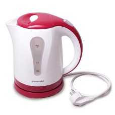 Електрочайник (Польща) 1.8 л білий з червоним Kamille 1715 R
