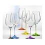 Бокалы для вина 350мл/6шт Bohemia Rainbow