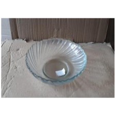 Салатник прозорий скляний 17,5 см